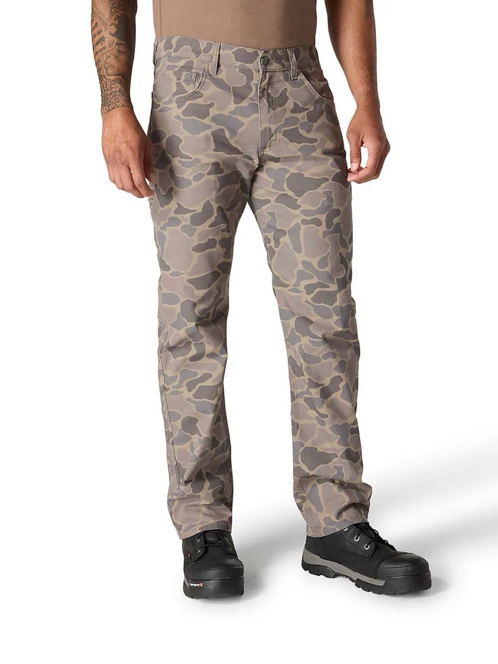 Men’s Carhartt Relaxed Straight Rigby Pants in Localflage